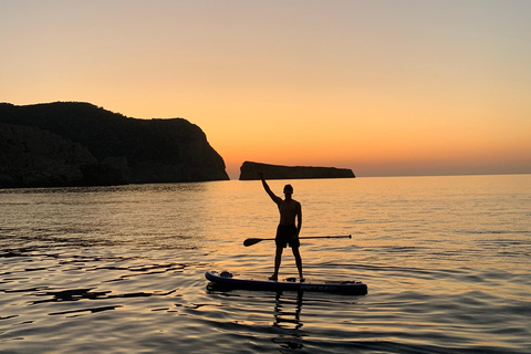 Ibiza: Paddle Board Zonsondergang Tour