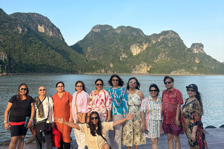 Ha Noi: Ha Long Bay Day Cruise in One Day Tour Otis Deluxe Ha Long day cruise departing from Tuan Chau Port