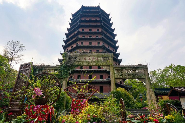 Hangzhou: Private City Highlights Tour with Boat Ride