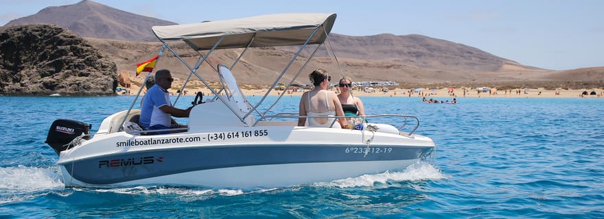 Playa Papagayo : Location de bateau autonome