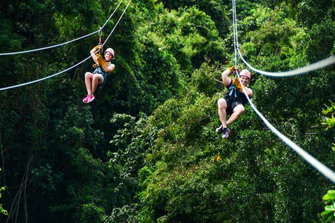 Punta Cana: Avventura nella foresta pluviale con la zipline