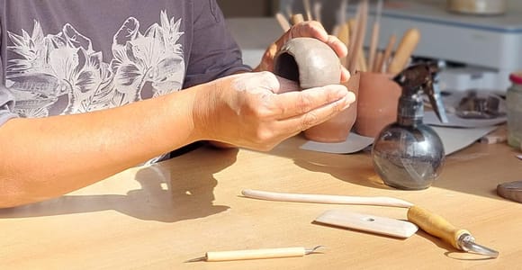 Lagos: workshop pinch pottery