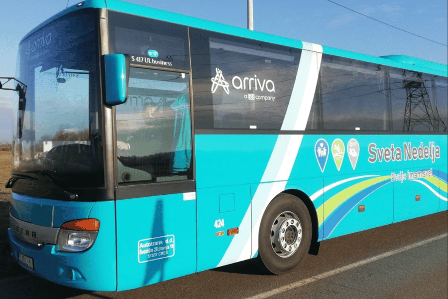 Busverbindung zwischen Zadar und Zagreb