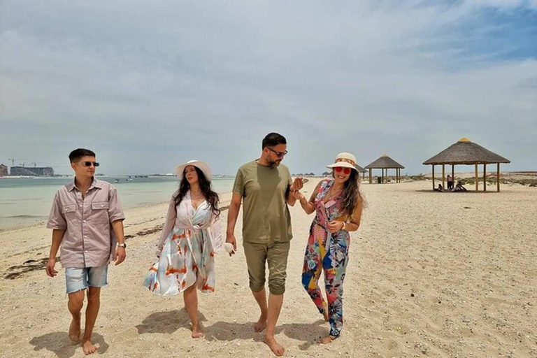 Doha: Al Safliya Cruise & Beachside Lunch Experience