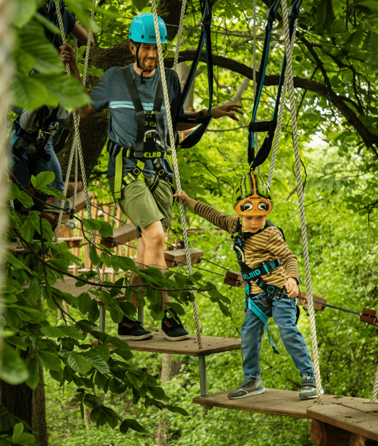 Travemünder Kletterwald: Krabben-Parcours für Kleinkinder
