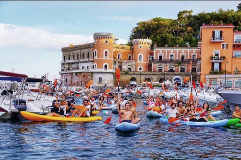 Naples: Sunset Kayak Tour with Aperitif