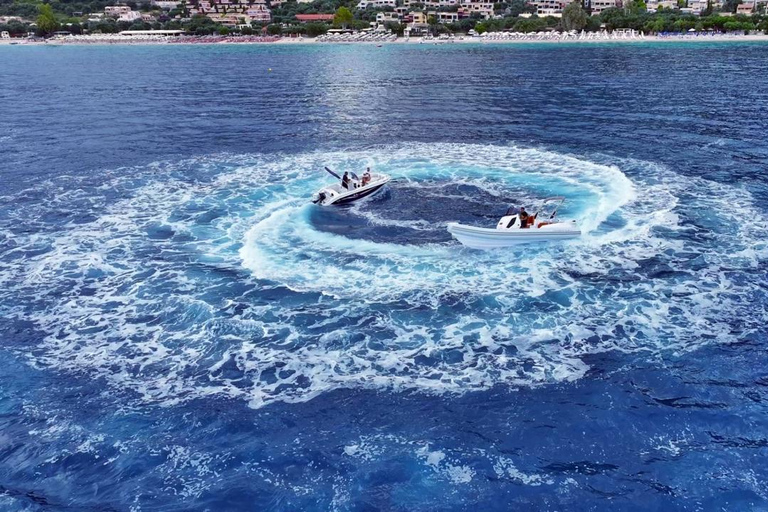 Corfu Town: Shared Speedboat Cruise & Swim Stops