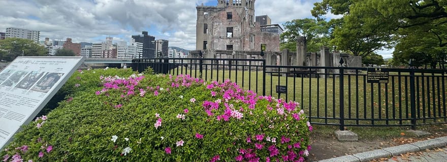 Visite privée : Musée du Mémorial de la Paix d'Hiroshima et île de Miyajima