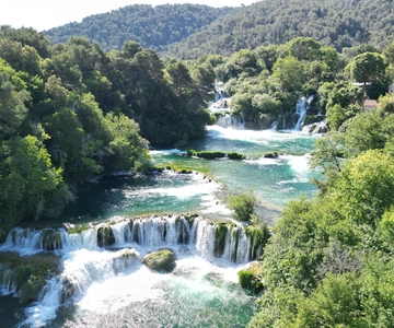 From Zadar: Krka Waterfalls Day Tour