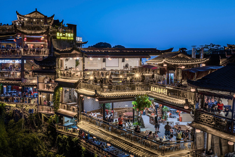 Zhangjiajie Express: Avatar, Glass Bridge, Furong Stay/Back Option 2: Overnight in Furong