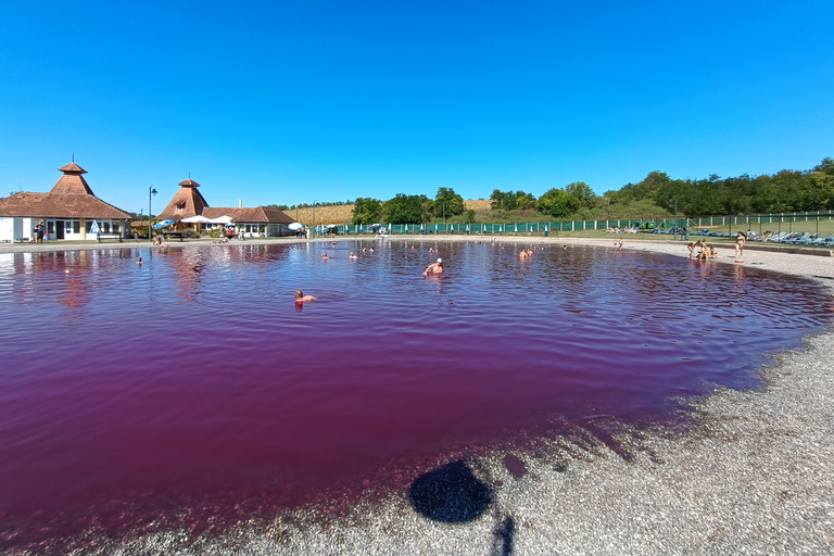 Från Belgrad: Rosa sjön - Pacir Thermal spa