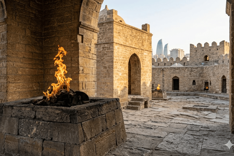 Absheron – Fire Temple & Burning Mountain with ATV Adventure – With Tickets Absheron – Fire Temple & Burning Mountain with ATV Adventure – Tickets Included