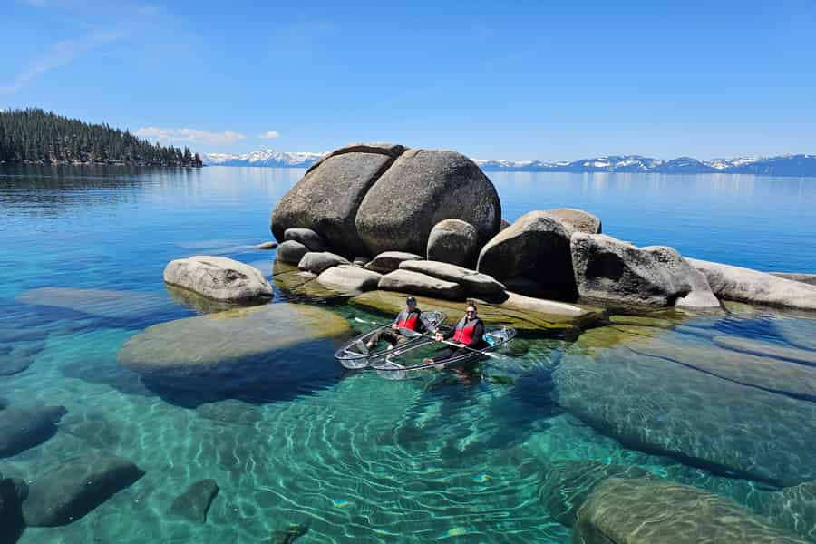North Lake Tahoe: Geführte 1,5-stündige Clear Kayak-Tour. Foto: GetYourGuide