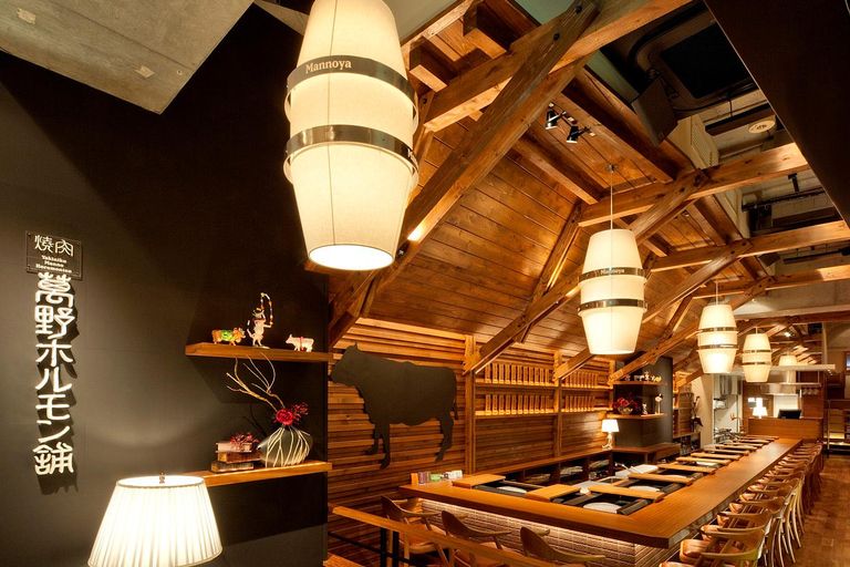 Premium Yakiniku at Yakiniku Manno Shinsaibashi Standard Mano Wagyu Lean Meat Assortment