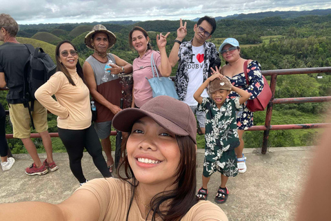 Bohol: Tour condiviso delle colline di cioccolato, dei tarsi e del fiume Loboc