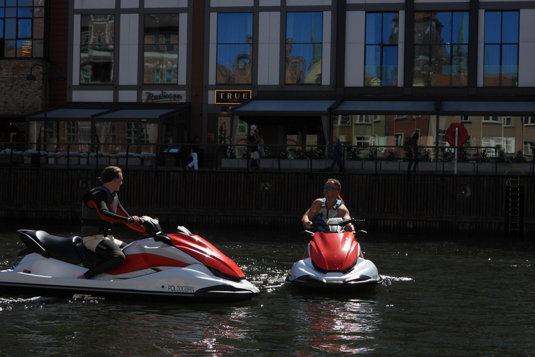 Gdańsk: Jet Ski Rental with Motława River and Gulf Access