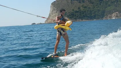 Cagliari: Wakeboarden im Golf von Angel!