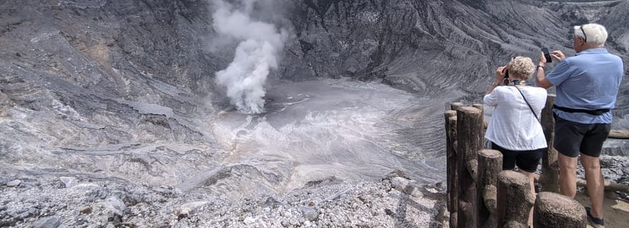 Bandung : Visite du volcan Tangkuban Parahu et de ses environs