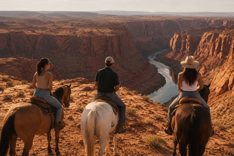 Arizona: Horseshoe Bend Horseback Trail Ride with Guide
