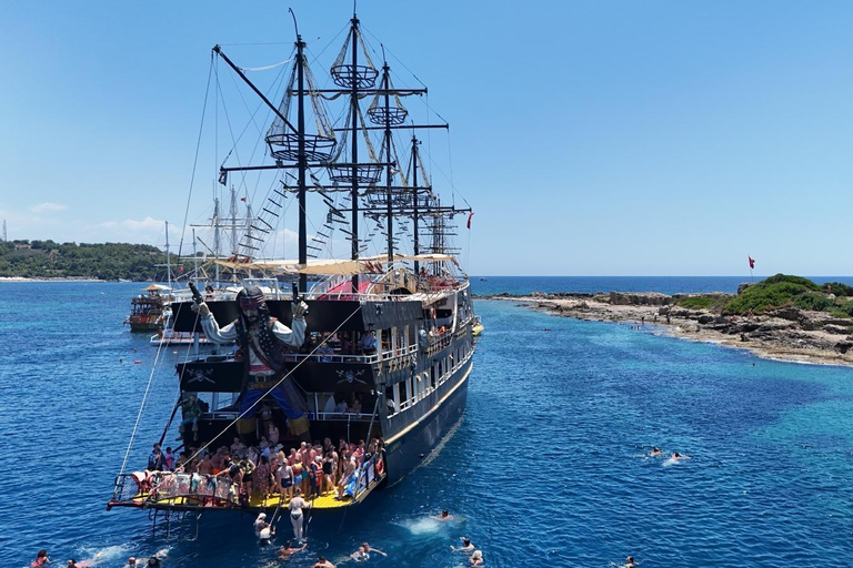 Side: Dolphin Island Boat Trip with Lunch & Swim Stops