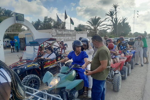 Avventura di 1 ora e 30: Tour in quad alla splendida Laguna Blu