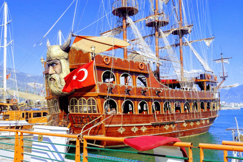 Antalya: Boat Cruise with Lunch, Foam Party, and DJ
