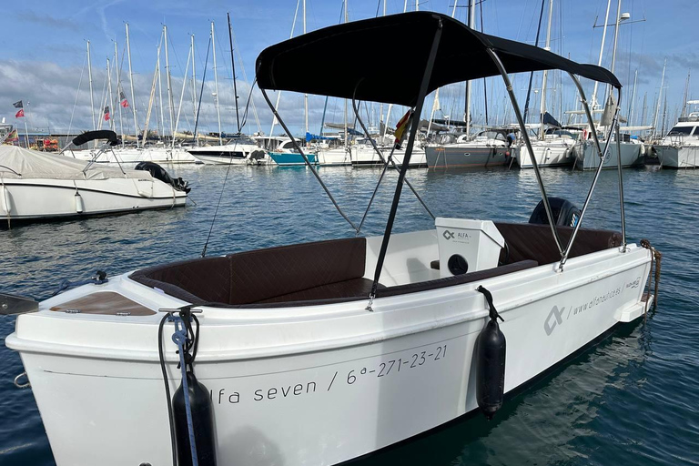 Valencia: Rent Boat Without LicenseBoat without license 3h