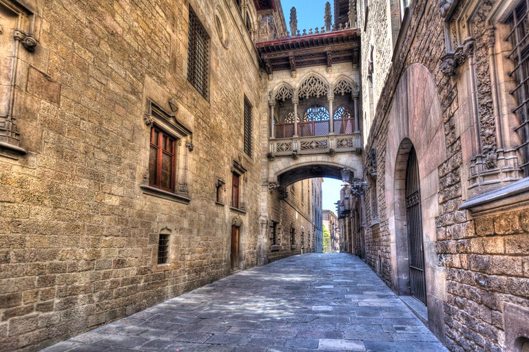 Tour a piedi del centro storico e del quartiere gotico di Barcellona