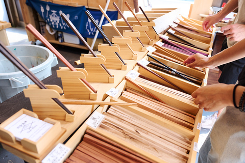 Kyoto: Arashiyama Chopstick Making Workshop Standard Chopstick Making