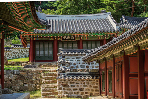 Seoul: Hwadam Forest & Namhansanseong & Korean Folk Village Private Tour (1-8 people Max)
