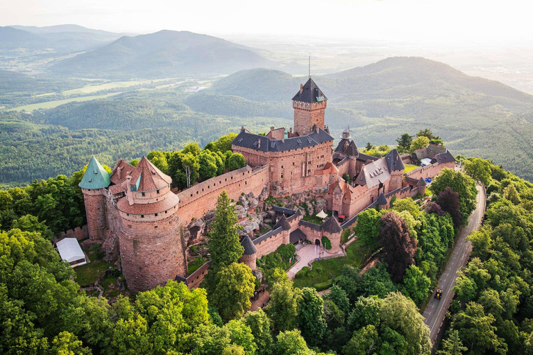 Basel: Private Alsace Day Trip with Hohkönigsburg Castle Alsace Bus Travel 10 pax
