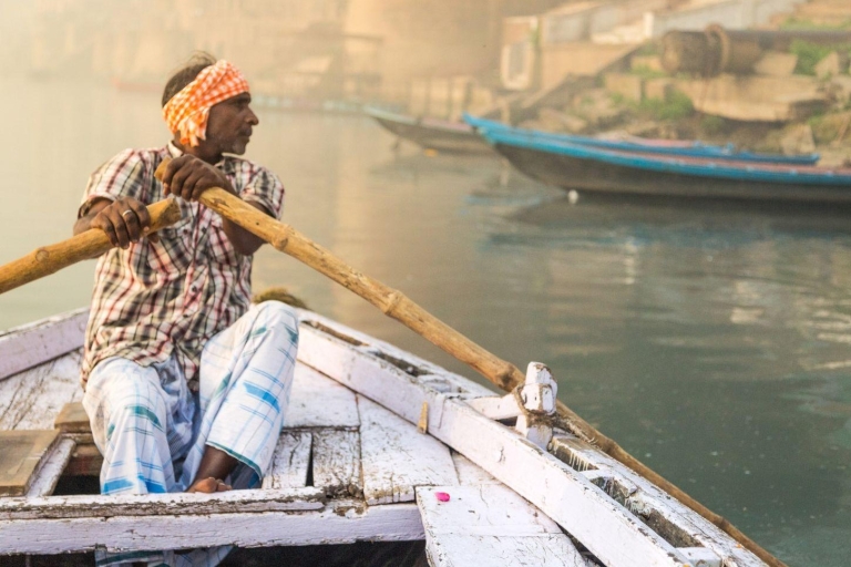 Varanasi: Private Stadt-Highlights-Tagestour & Ganges-Kreuzfahrt