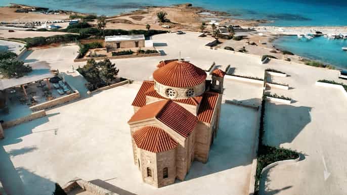 Vanuit Paphos: zeegrotten, Baden van Aphrodite en wijntour