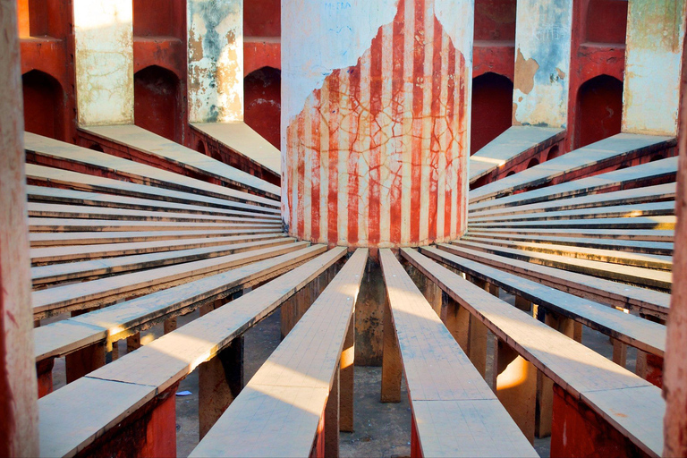 Jaipur: Amber fort hawa Mahal en jantar mantar tour