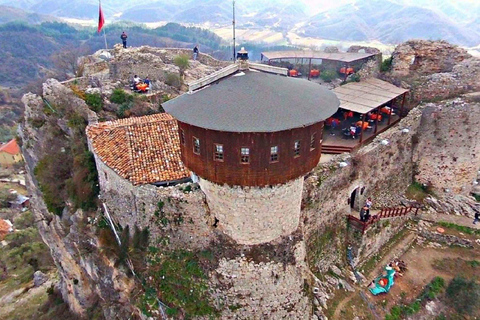 Zipline Tirana Adventure & Petrela Castle - With Transport