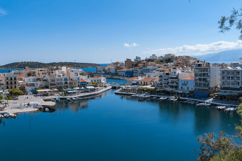 From Heraklion: Spinalonga All-Inclusive BBQ Cruise & Guide Italian Language