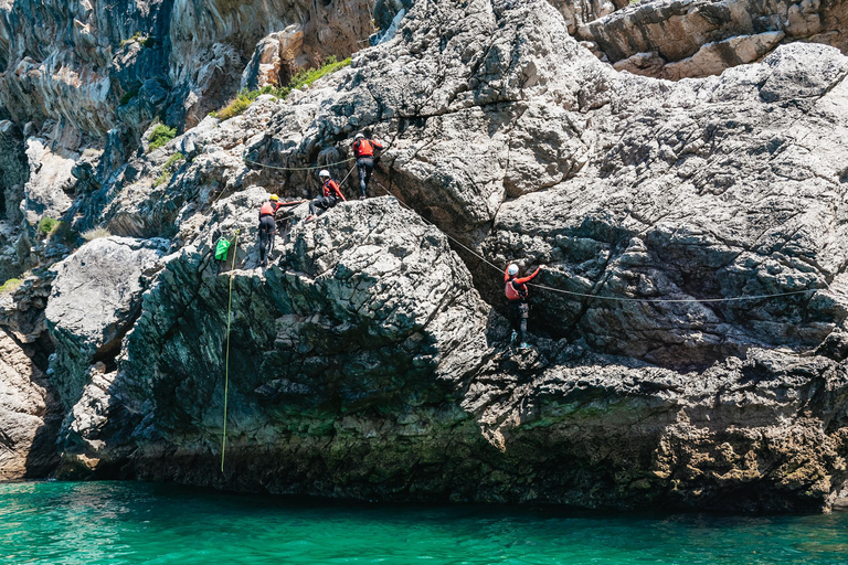 Lisbon: Sesimbra/Arrábida Natural Park Coasteering Adventure Meeting Point in Sesimbra