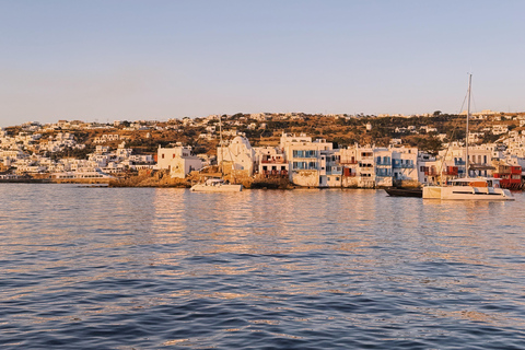 Mykonos Golden Hour Sailing with Lunch & Transfers