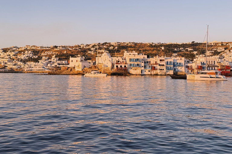 Mykonos Golden Hour Sailing with Lunch & Transfers