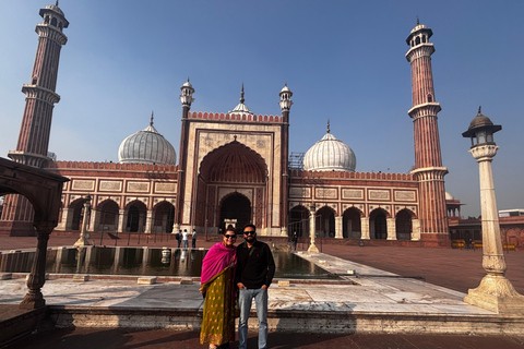 Delhi: Private Tagestour oder Halbtagestour durch Alt- und Neu-DelhiHalbtägige Tour durch das alte Delhi