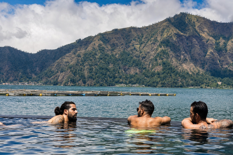 Bali: Mount Batur Shared Sunrise Jeep & Natural Hot Springs Sunrise Jeep Tour & Hot Spring with Round Transfers