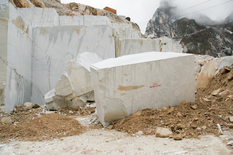 Carrara: Michelangelo Quarries and Carrara Art Studios Tour