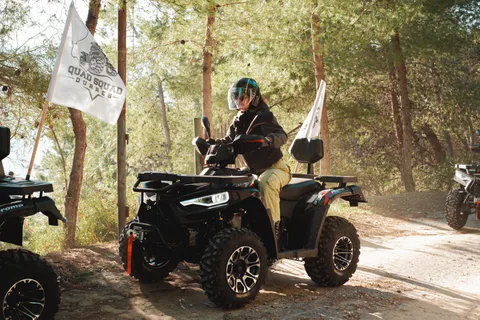 Durres: Kallmi Geführte ATV Quad Bike Tour mit Helm