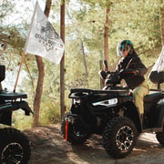 Durres: Kallmi geführte ATV-Quad-Tour mit Helm
