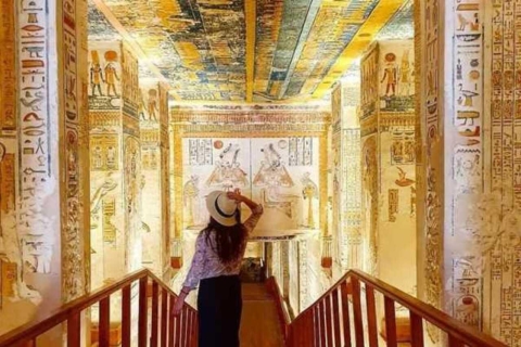 Hurghada: Luxor Highlights, King Tut Tomb & Nile Boat Trip Hurghada: Luxor Highlights & King Tut Tomb & Nile Trip