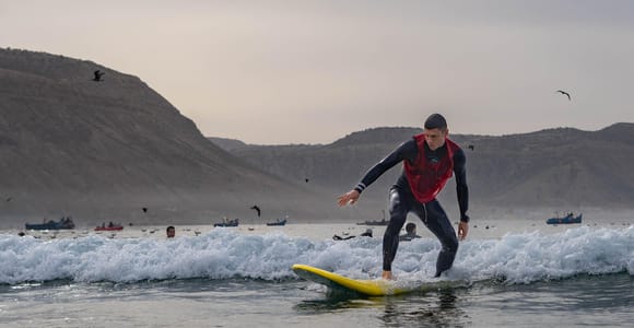 Agadir: Beginner Surf Lesson & Experience in Morocco