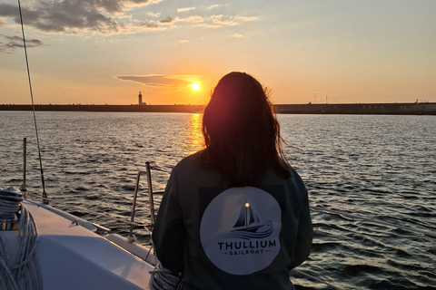 Porto,cruise with magical sunset ocean,open sail drink&snack Shared Magical Sunset Ocean