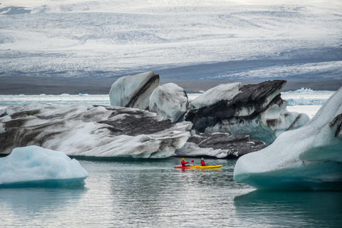 From Reykjavík: Diamond Beach, Glacier Lagoon & Boat Tour Free pick up from Bus Stop #12 with BOAT ride