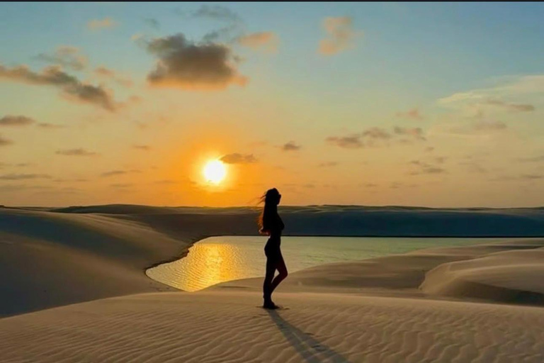 Doha: Sunset Desert Safari With Camel Ride & Dune Bashing Shared Desert Tour Pickup from meeting point Without Camel