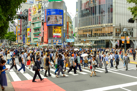 Tokyo: Shibuya Sky Sunset Entry & Night Walking Tour